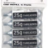 Lezyne Cartucho De Repuesto CO2 - Con Rosca 25 G - 5 Piezas -Ofertas Bicicleta Tienda 171243
