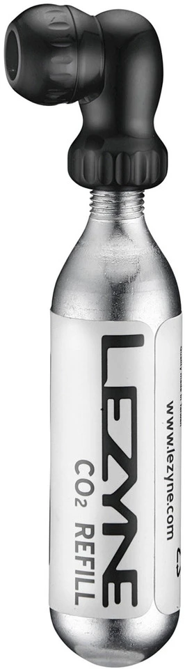 Lezyne Cabezal De Bomba Twin Speed Drive CO2 Con Cartucho CO2 25 G