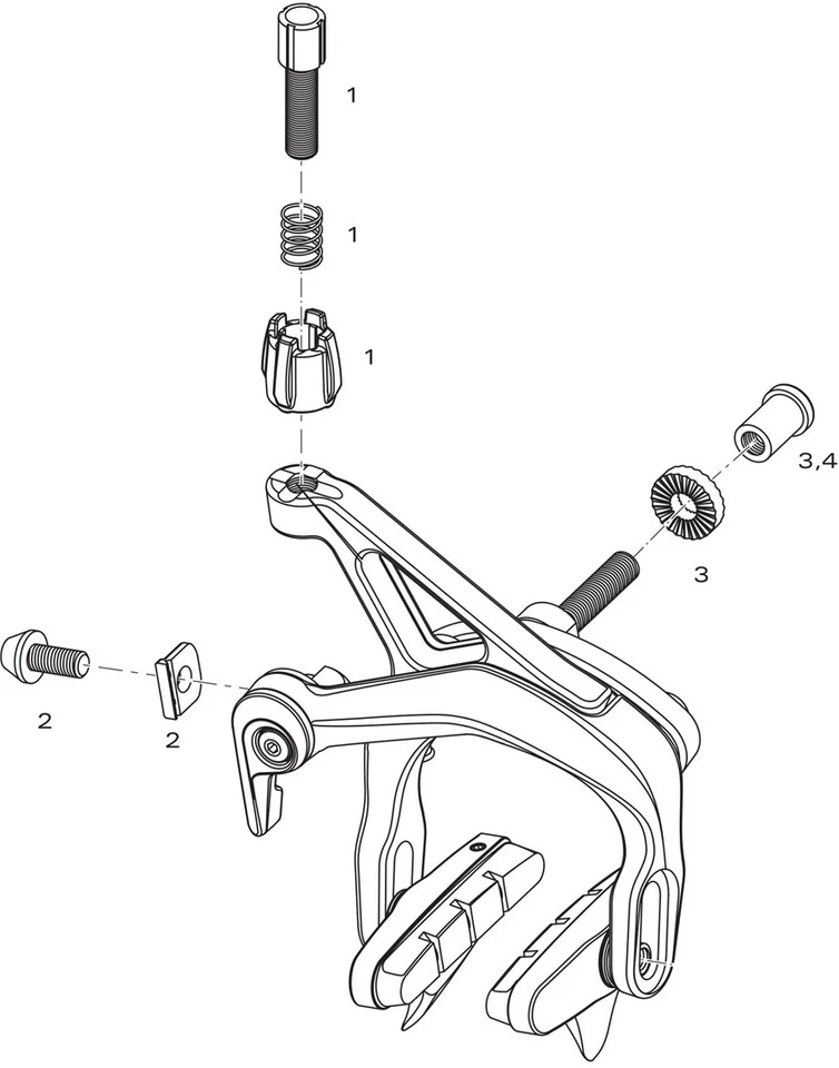 SRAM Piezas De Repuesto Force / Rival / Frenos Apex (2007-2012) 3 SRAM Piezas De Repuesto Force / Rival / Frenos Apex (2007-2012)