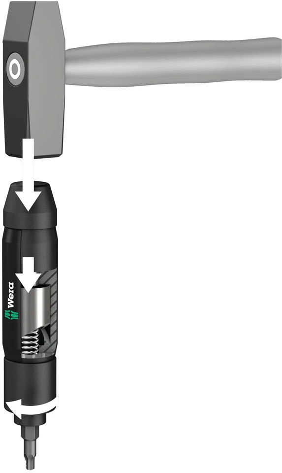 Wera Juego De Destornilladores De Golpe 2090/17 6 Wera Juego De Destornilladores De Golpe 2090/17 - Imagen 4