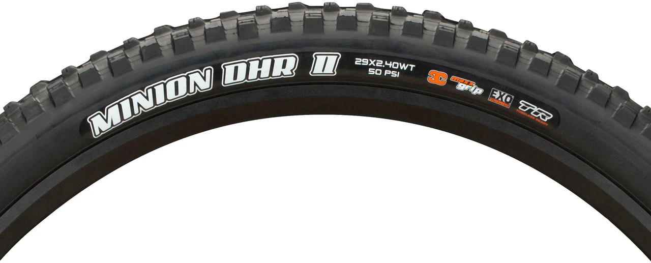 MAXXIS Cub. Plegable Minion DHF/DHR II 3C MaxxGrip EXO WT TR 29" En Set De 2 6 MAXXIS Cub. Plegable Minion DHF/DHR II 3C MaxxGrip EXO WT TR 29" En Set De 2 - Imagen 4