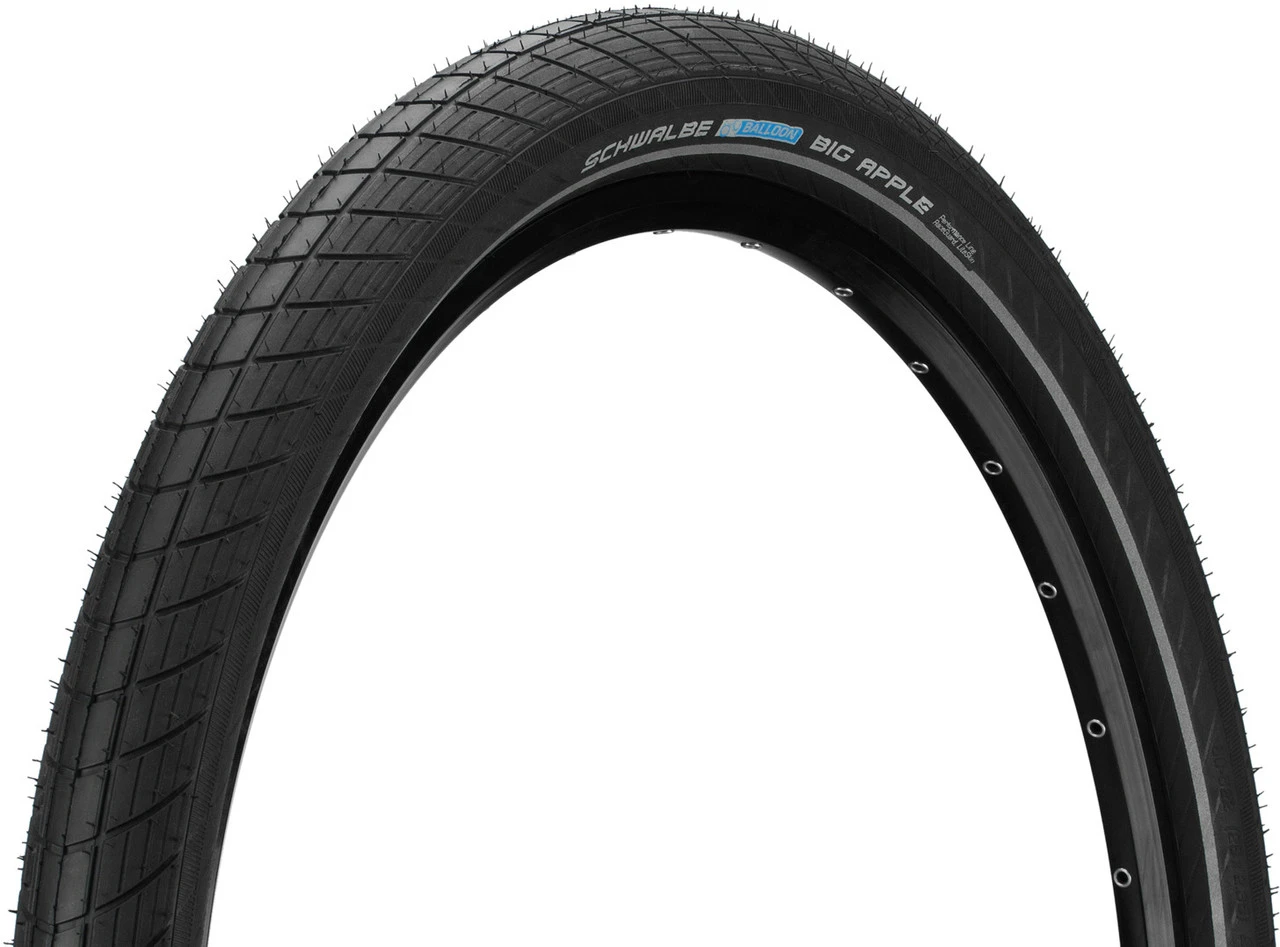 Schwalbe Cubierta De Alambre Big Apple Performance RaceGuard 24"