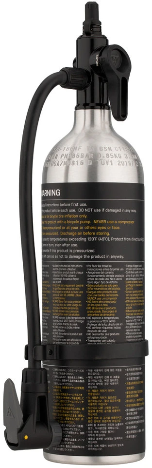 Topeak Bomba Con Tanque De Aire Comprimido TubiBooster X CO2-Inflator 4 Topeak Bomba Con Tanque De Aire Comprimido TubiBooster X CO2-Inflator - Imagen 2