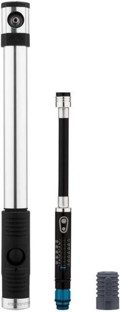 Crankbrothers Mini Bomba Klic HP Con Adapatador CO2 Y Manómetro -Ofertas Bicicleta Tienda 307529