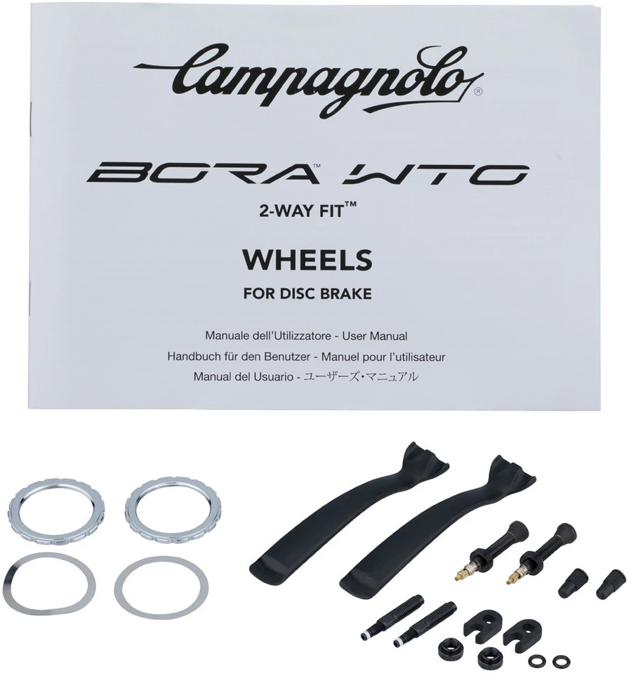 Campagnolo® Juego De Ruedas Bora WTO 45 Carbon Disc Center Lock 28" 9 Campagnolo® Juego De Ruedas Bora WTO 45 Carbon Disc Center Lock 28" - Imagen 7