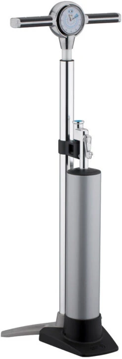 Crankbrothers Bomba De Pie Klic Con Manómetro Analógico Y Reserva Tubeless