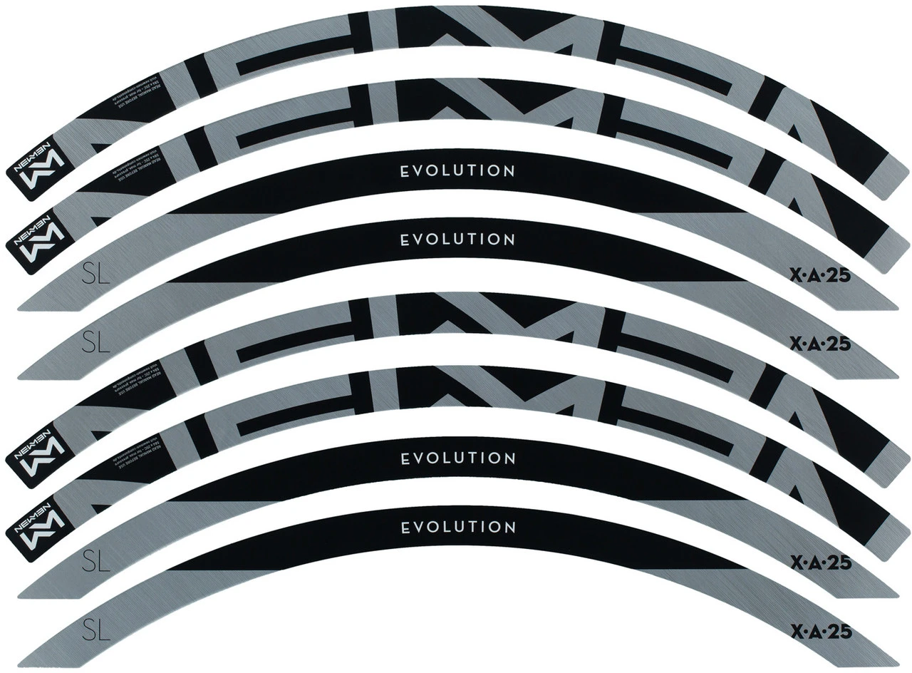 Newmen Kit De Calcomanías Para Llantas X.A.25 3 Newmen Kit De Calcomanías Para Llantas X.A.25