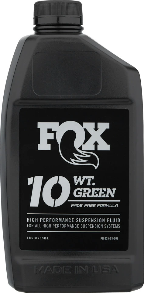 Fox Racing Shox Suspension Fluid Green 10 WT 3 Fox Racing Shox Suspension Fluid Green 10 WT