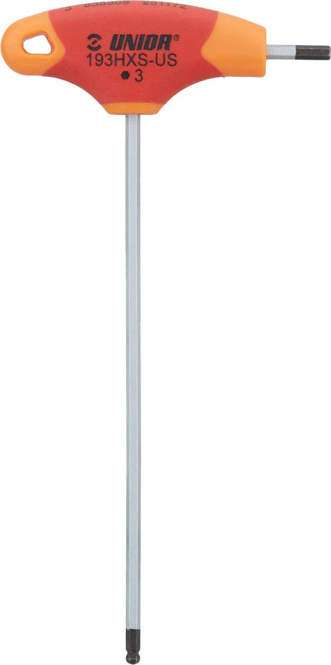 Llave Hexagonal De Bola Con Mango En T 193HXS 3 Llave Hexagonal De Bola Con Mango En T 193HXS