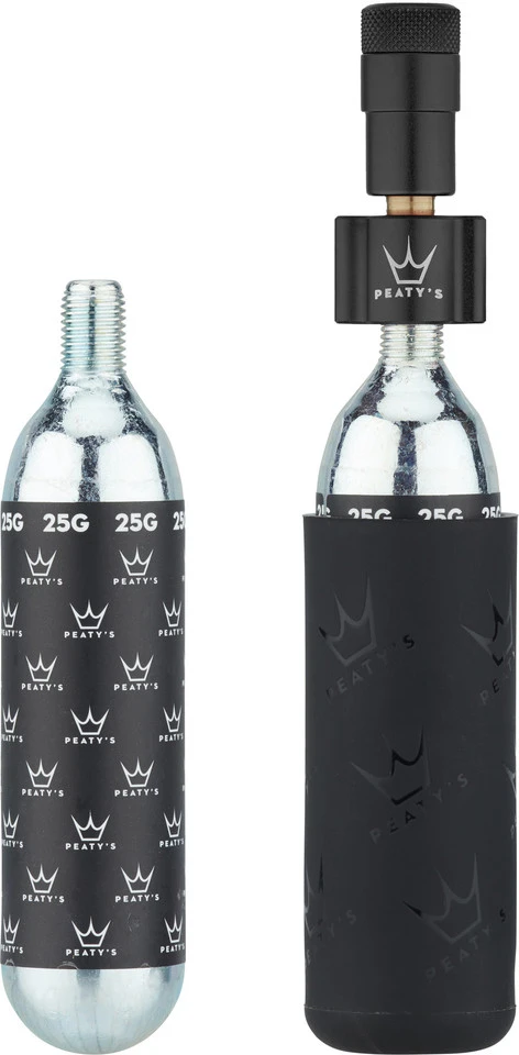 Bomba De Cartucho Holeshot CO2 Tyre Inflator Kit + Cartucho De 25 G