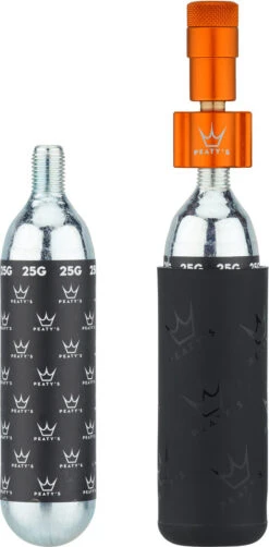 Bomba De Cartucho Holeshot CO2 Tyre Inflator Kit + Cartucho De 25 G -Ofertas Bicicleta Tienda 474787