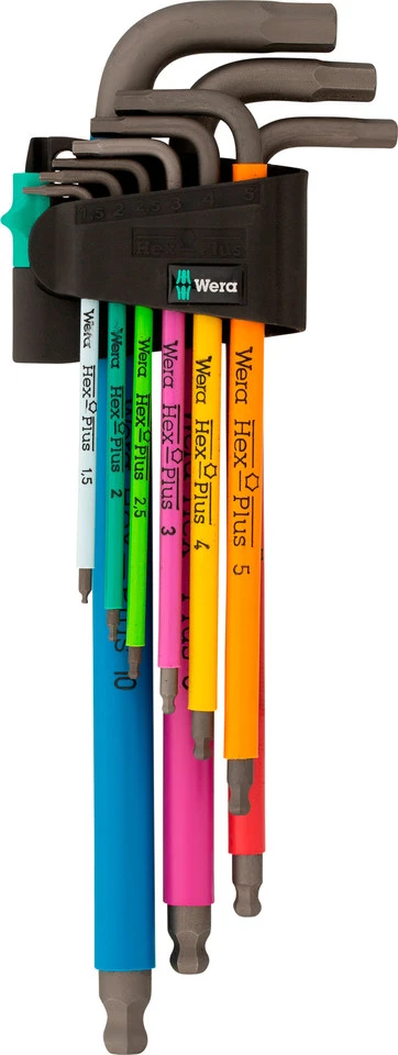 Wera Juego De Llaves Acodadas Torx + Hexagonales Hex-Plus 4 Wera Juego De Llaves Acodadas Torx + Hexagonales Hex-Plus - Imagen 2