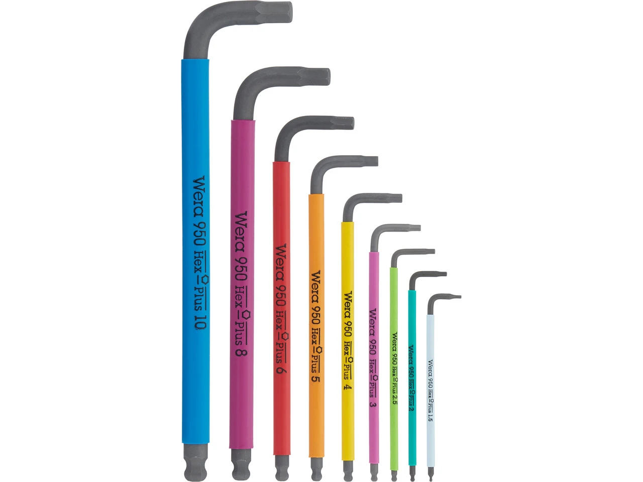 Wera Juego De Llaves Acodadas Hexagonales Hex-Plus SPKL 5 Wera Juego De Llaves Acodadas Hexagonales Hex-Plus SPKL - Imagen 3